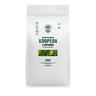 Lisovyk Chlorella Chlorophyll & Plant Protein Powder 250 g