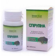 БАД Спирулина комплекс витаминов и минералов 90 таблеток Даникафарм - 1