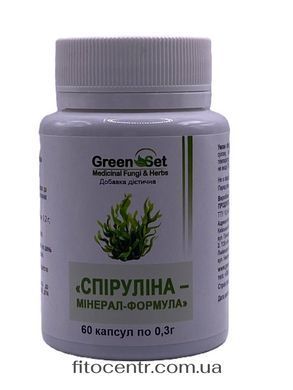 Диетическая добавка Спирулина GreenSet 90 таблеток - 4