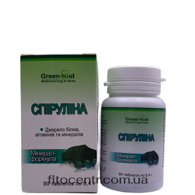 Дієтична добавка Спіруліна GreenSet 90 таблеток - 2