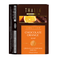 Натуральне мило Шоколад та Апельсин антицелюлітне 150 г THALIA - 1