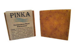 Натуральное мыло-скраб апельсинка антицеллюлитное ручной работы 100 г Pinka - 1