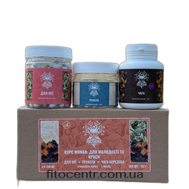 Course Women Lisovyk for youth and beauty 2-month course 360 capsules