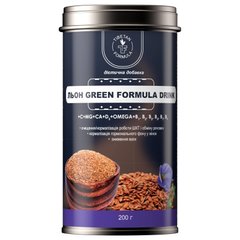 Клітковина насіння льону Formula Green drink для зниження ваги 200 г Тибетська формула - 1