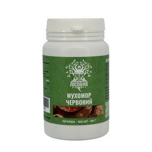 Мухомор красный 120 таблеток Лесовик
