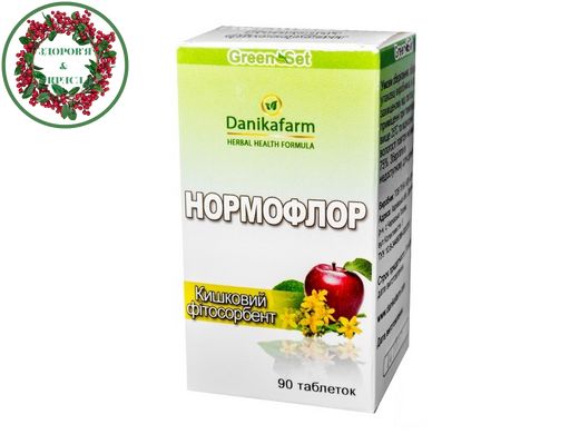 Нормофлор кишечный фитосорбент восстановление микрофлоры кишечника 90 таблеток Даника - 3