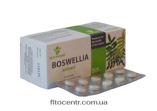 Extract boswellia Elit Pharm 80 tablets