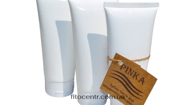 Toothpaste Pinka natural with white clay 170 ml