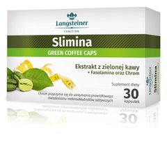 Зеленый кофе с хромом для снижения веса и улучшения обмена веществ 30 капсул Langsteiner - 1