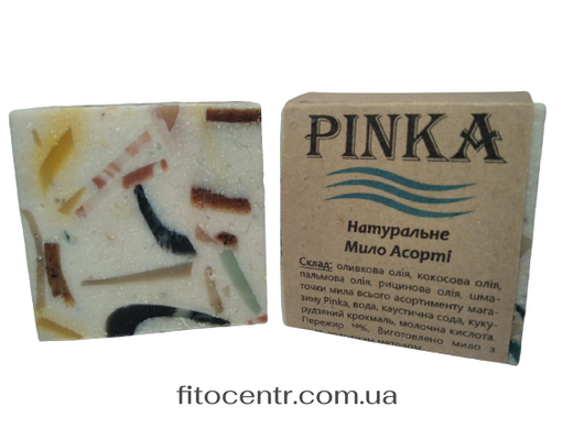 Soap natural assorti moisturizing handmade Pinka 100 g