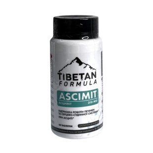 Дієтична добавка Асциміт Tibetan Formula 60 таблеток - 1