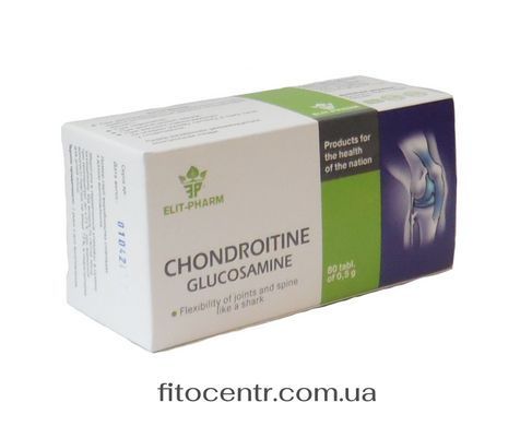 Chondroitin with glucosamine Elit Pharm 80 tablets