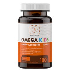 Омега-3 для дітей натуральна 180 капсул Тібетська формула - 1