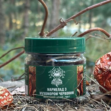 Fly agaric gummies with flavor apple gummies Lisovyk 60 tablets
