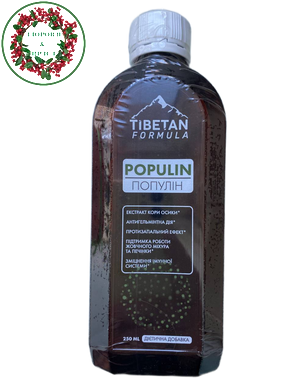 Популин экстракт коры осины 250 мл Tibetan formula - 2