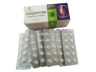 Хондроитин здоровые суставы Элит Фарм 80 таблеток - 1