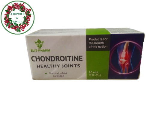 Хондроитин здоровые суставы вытяжка из акульего хряща 80 таблеток Элит-фарм - 2