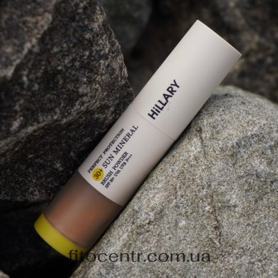 Sun Protection Mineral Powder Warm Medium SPF 30 + Sunscreen face cream SPF 30+ Hillary