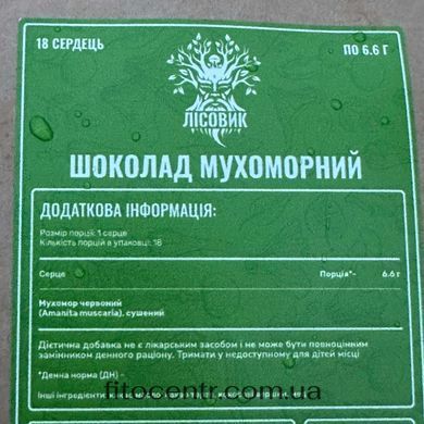 Шоколадні цукерки Love Лісовик сердечка 108 г