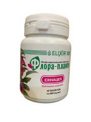 Флора-плант Ехінацея природний імуностимулятор 40 таблеток Кортес - 1