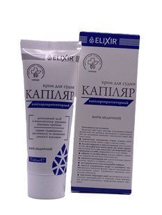 Cream balm kapilliar Elixir restorative for blood vessels Elixir 75 ml