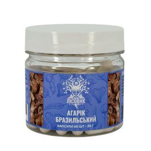 Агарик бразильский 60 капсул Лесовик