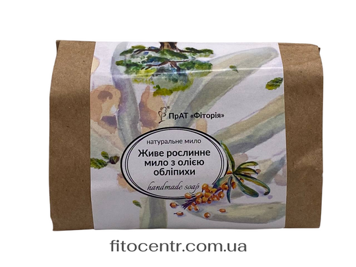 Soap live herbal with oblepikhovym oil handmade Fitoria 60 g