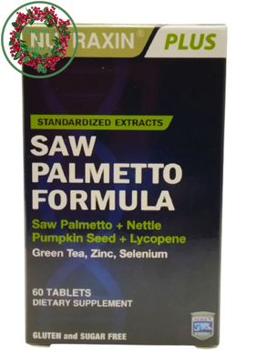 Saw Palmetto Formula для здоровья простаты и мужской силы в целом Nutraxin Biota 60 таблеток - 3