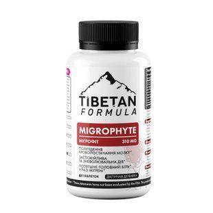 Мігрофіт антимігрень 60 таблеток Tibetan formula - 1