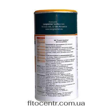 Dietary supplement Proszek zasadowy shchelochnoi Langsteiner powder 300 g