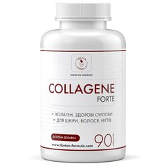 Коллаген Collagen forte подвижные суставы здоровая кожа, волосы, ногти 90 таблеток Тибетская формула - 1