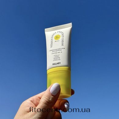 Сонцезахисна мінеральна пудра прозора з SPF 50 + Сонцезахисний крем для обличчя SPF 50 + Hillary - 25