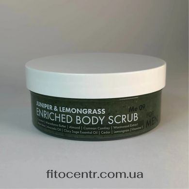 Scrub enriched juniper and lemongrass Mesonia for body 290 ml