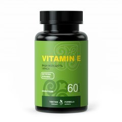 Вітамін Е-антиоксидант ваша молодість і краса 60 капсул Тібетська формула - 1