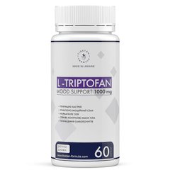 L-Триптофан аминокислота хорошего настроения серотонина 60 капсул Тибетская формула - 1