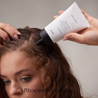 Enzyme peeling for the scalp + Set for dry hair type Hillary Aloe Deep Moisturizing