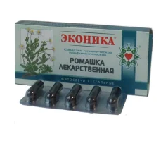 Фітосвічки з екстрактом ромашки лікувальної протизапальні 10 штук Еконіка - 1