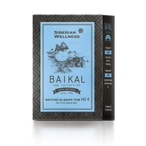 Фіточай з диких трав №4 грудної Легке дихання 30 пакетиків Сибірське здоров'я - 1