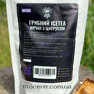 Грибной Ice Tea анчан Лесовик с цитрусом 80 г