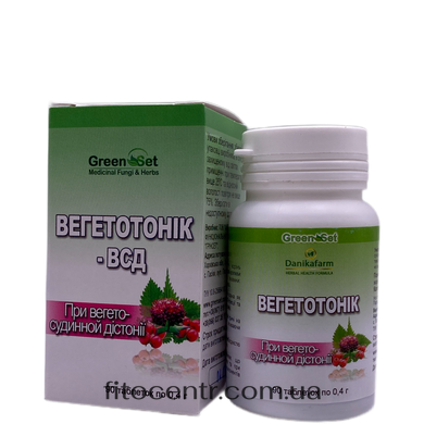 Вегетотонік дієтична добавка GreenSet 90 таблеток - 2