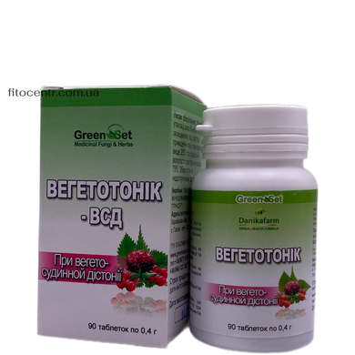 Вегетотоник диетическая добавка 90 таблеток GreenSet - 2